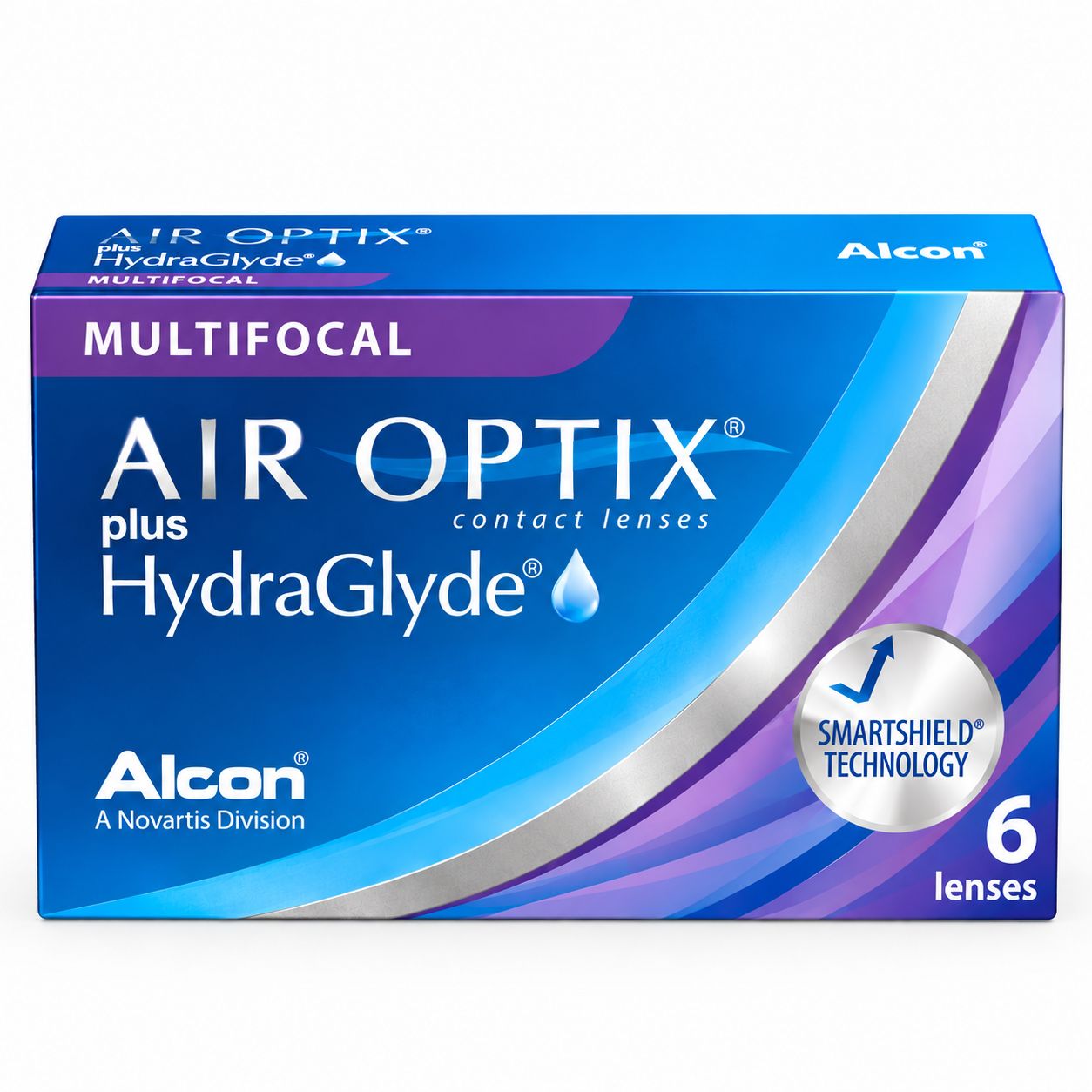 Air Optix HydraGlyde Multifocal 6db