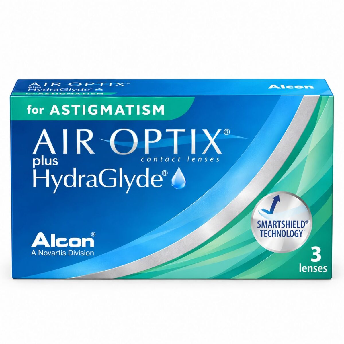 Air Optix Plus HydraGlyde for Astigmatism 3 db