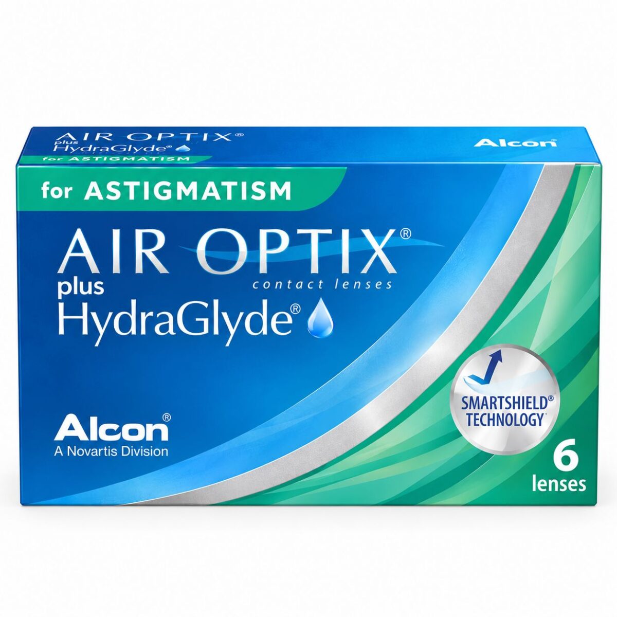Air Optix Plus HydraGlyde for Astigmatism 6 db