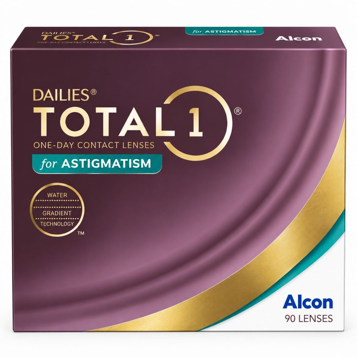 DAILIES TOTAL1 for Astigmatism 90 db