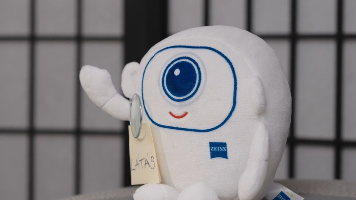 ZEISS látás plüss figura