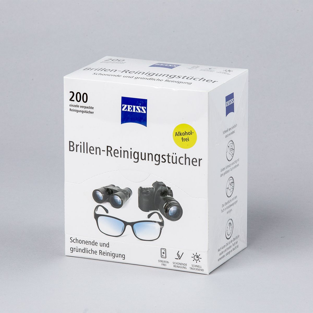 Zeiss nagy mikroszálas törlőkendő 200db